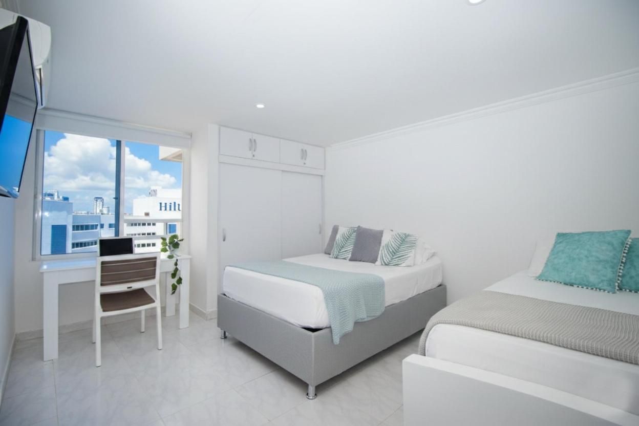Riviera Del Mar - Con Vista Panorámica Al Mar Apartamento Cartagena