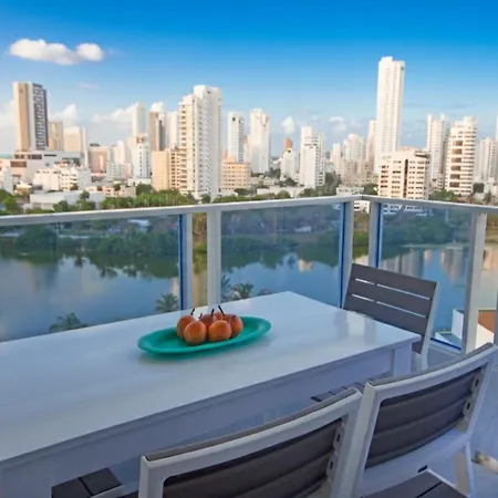 Riviera Del Mar - Con Vista Panorámica Al Mar Apartamento Cartagena
