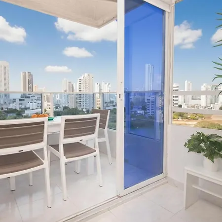 Riviera Del Mar - Con Vista Panoramica Al Mar Apartment Cartagena